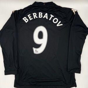 Bervatov #9 Fulham 2012/2013 Third ORIGINAL Kappa Long Sleeve Soccer Jersey XXL